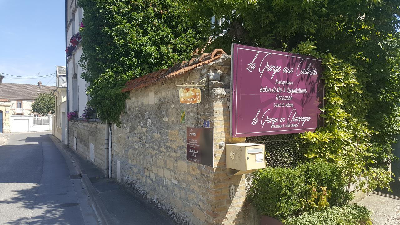 La Grange En Champagne Bed and Breakfast Hermonville Εξωτερικό φωτογραφία